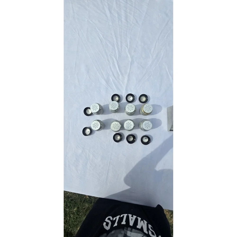 Aluminium Spice Rack set of 8 shakers by Kormex